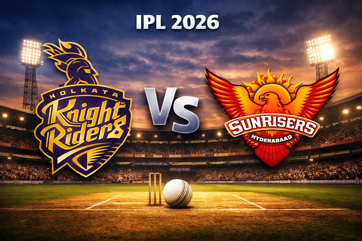 SRH vs KKR 2026 Today Match Analysis: Match Prediction