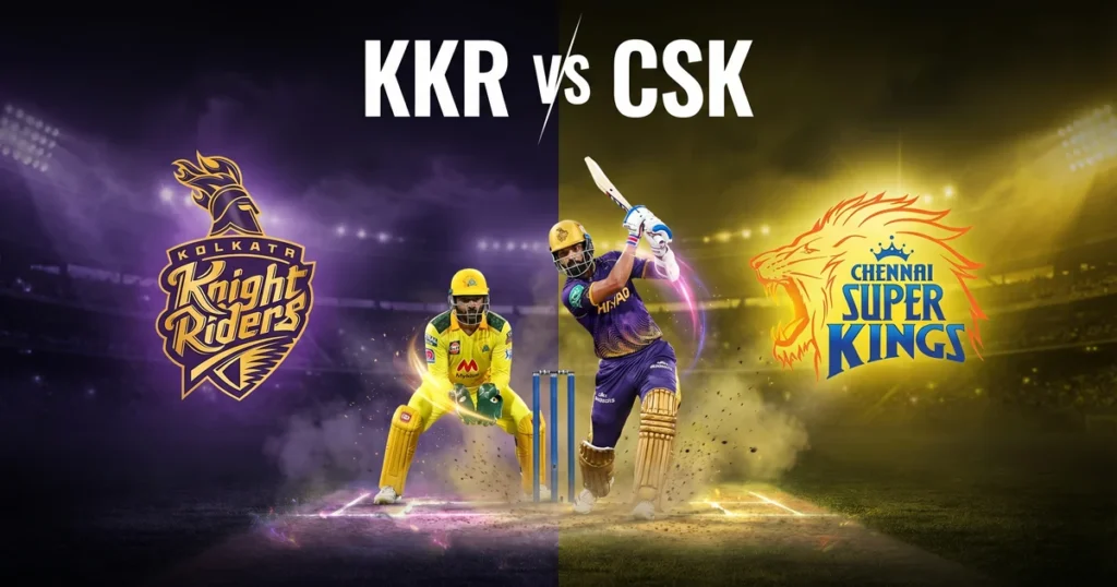 CSK vs KKR 2026