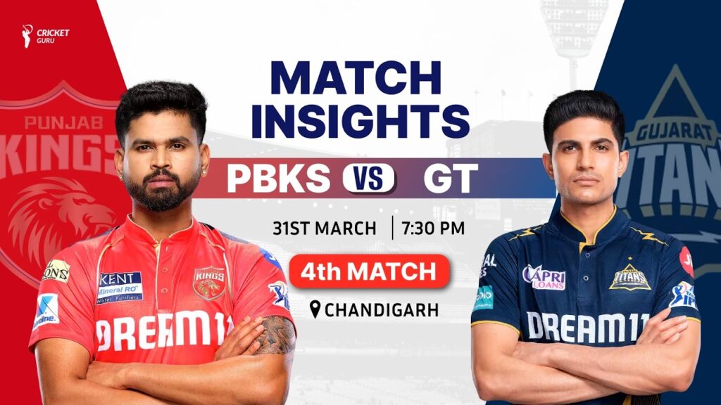 PBKS vs GT