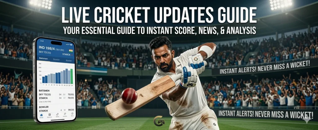 Live Cricket Updates
