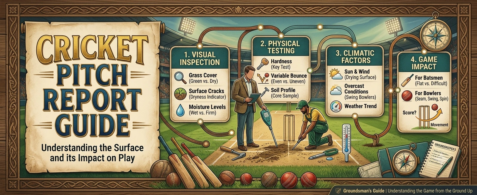 Cricket Pitch Report Guide