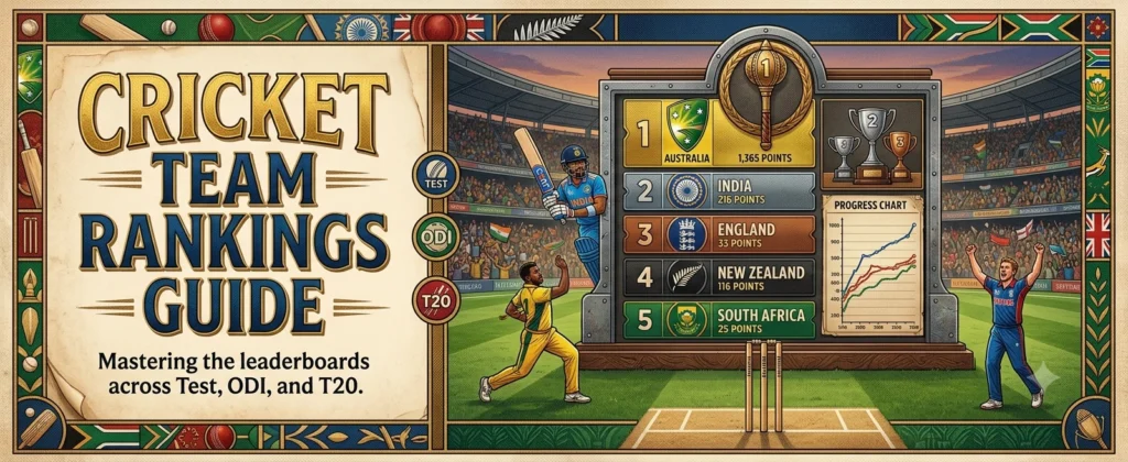 Cricket Team Rankings Guide
