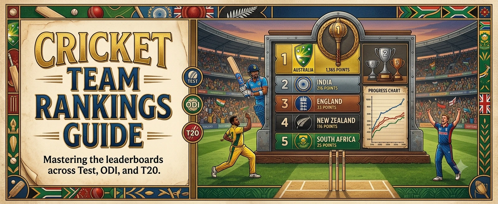 Cricket Team Rankings Guide
